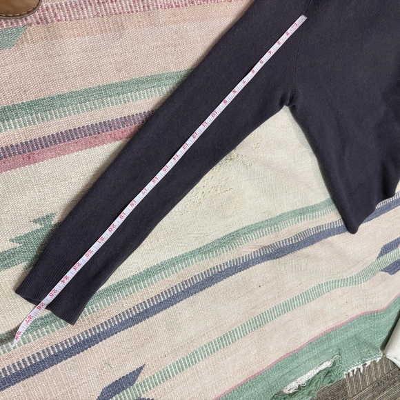 Golden by TNA Women’s Med Grey Cashmere Wool Blend Sweater Pullover Soft Luxury - Picture 8 of 8